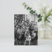 ボクサー・ジャック・ジョンソンとトレーナー、1900年代初頭 ポストカード (スタンド正面)