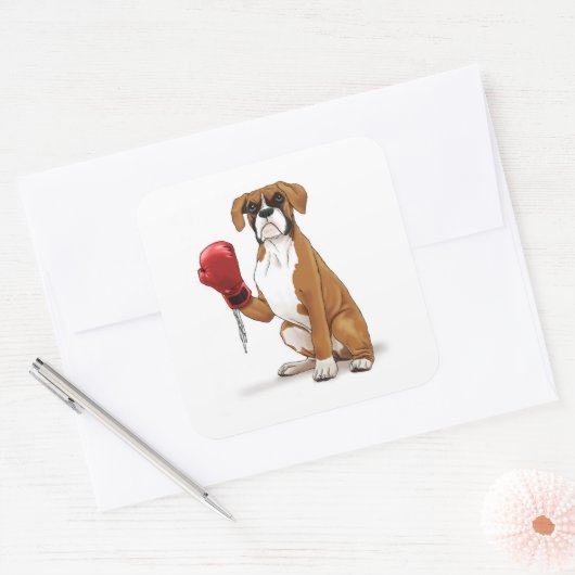 ボクサー スクエアシール (封筒)