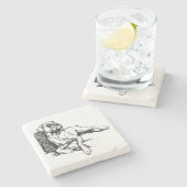 ボクサー ストーンコースター (横)