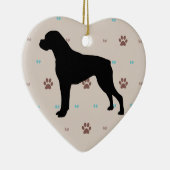 ボクサー セラミックオーナメント (右)