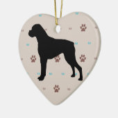 ボクサー セラミックオーナメント (左)