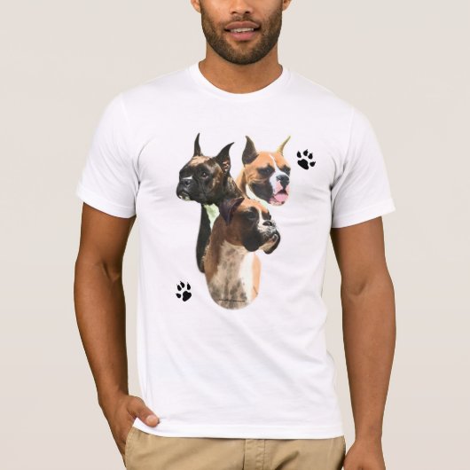ボクサー・トリオ Tシャツ (正面)