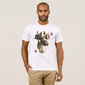 ボクサー・トリオ Tシャツ (正面フル)