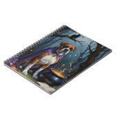 ボクサー・ドお洒落ッグ絵を描・ハロウィン ノートブック (左側)