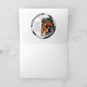 ボクサー・ドッグ・アート・ギフト カード (内部)