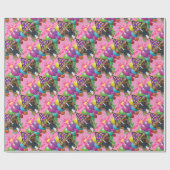 ボクサー·ドッグ·パーティー·ドッグ ラッピングペーパー (フラット)