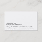 ボクサー・ドッグ・ビジネス 名刺 (裏面)