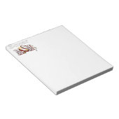 ボクサー・ドッグ・ママ ノートパッド (アングル)