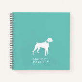 ボクサー・ドッグ・ワンピー ノートブック (正面)