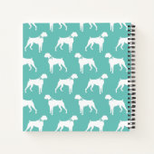 ボクサー・ドッグ・ワンピー ノートブック (裏面)