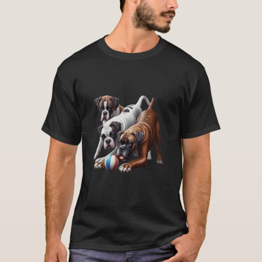 ボクサー・ド遊ッグ Tシャツ (正面)