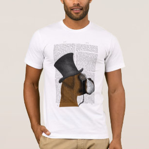 ボクサー·ハウフォーマルンド·ハット Tシャツ