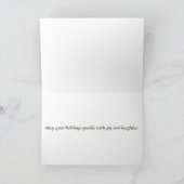 ボクサー＆ベンジャミン　幸せなホリデーを願っています！ シーズンカード (内部)