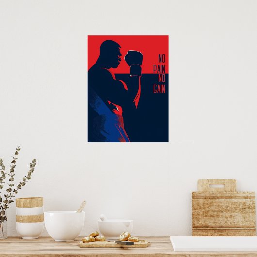 ボクサー ポスター (キッチン)