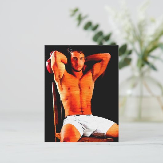 ボクサー ポストカード (スタンド正面)