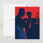 ボクサー ポストカード (正面/裏面)