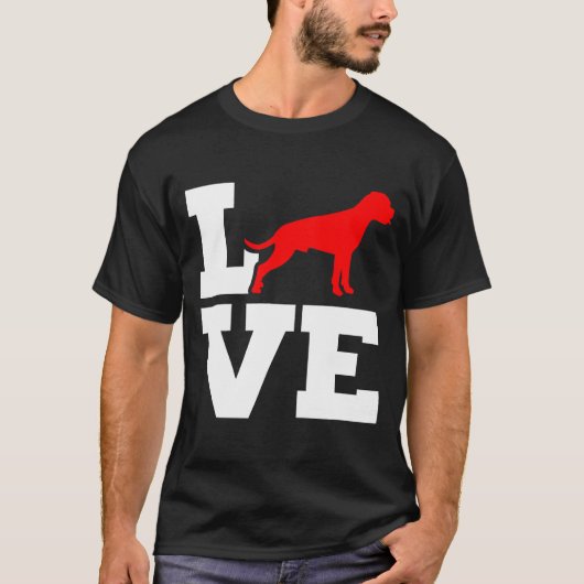 ボクサー・ラブ Tシャツ (正面)
