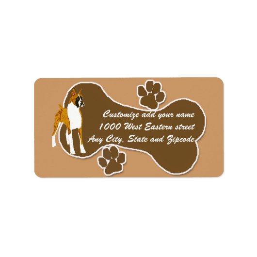 ボクサー ラベル (正面)