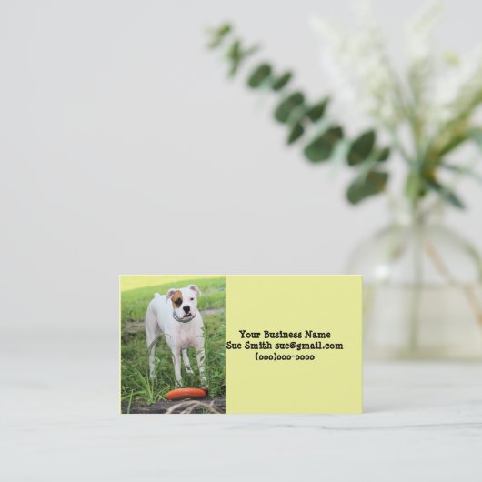 ボクサー 名刺 (スタンド正面)