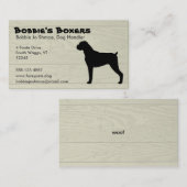 ボクサー 名刺 (正面/裏面)