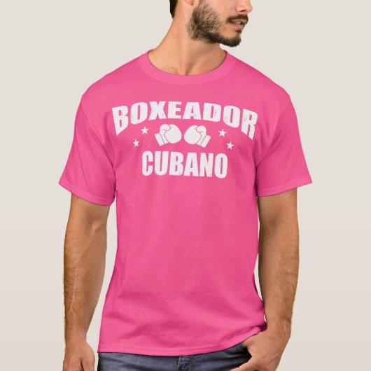 ボクシャドール・クバノ・キューバボクサー Tシャツ (正面)
