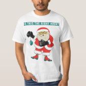 ボクシングおもしろいクリスマス Tシャツ (正面)