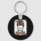 ボクシングおもしろいグローブメッシーパンボクシングママ キーホルダー (正面)