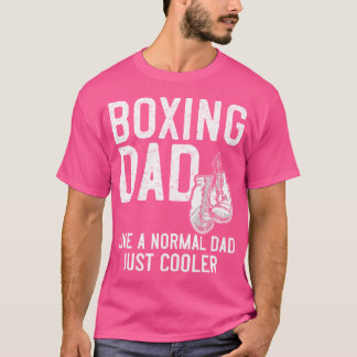ボクシングおもしろいパパ・ファイターの父親の日の贈り物 Tシャツ