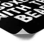 ボクシングおもしろい引用文のボクサーがボクサーに入札する ポスター (角)