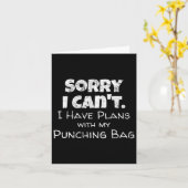 ボクシングおもしろい引用文デザイン – パンチバッグボクサーメモリ カード (黄色い花)