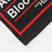 ボクシングおもしろい栄養事実ボクサー フリースブランケット (角)