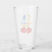 ボクシングとホッケーワンスポーツ タンブラーグラス (裏面)