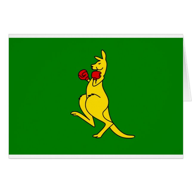 ボクシングのカンガルーのコレクター項目" s (正面横)