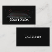 ボクシングのコーチの手袋の入賞したリングのスポーツの戦い 名刺 (正面/裏面)