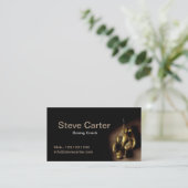 ボクシングのコーチの手袋の入賞したリングのトレーディングカードクラブ 名刺 (スタンド正面)