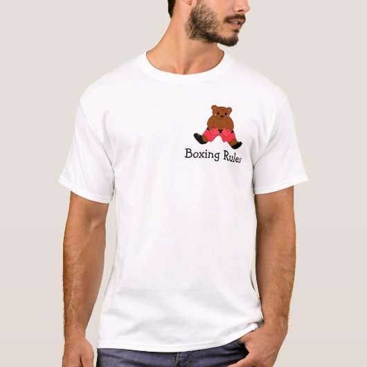 ボクシングのルール Tシャツ (正面)