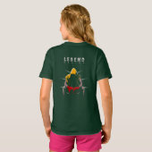 ボクシングの伝説 | キッズ Tシャツ (裏面フル)