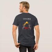 ボクシングの伝説 | 男性用 トライブレンドＴシャツ (フル背面)