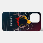 ボクシングの伝説 | Case-Mate iPhoneケース (裏面 (横))