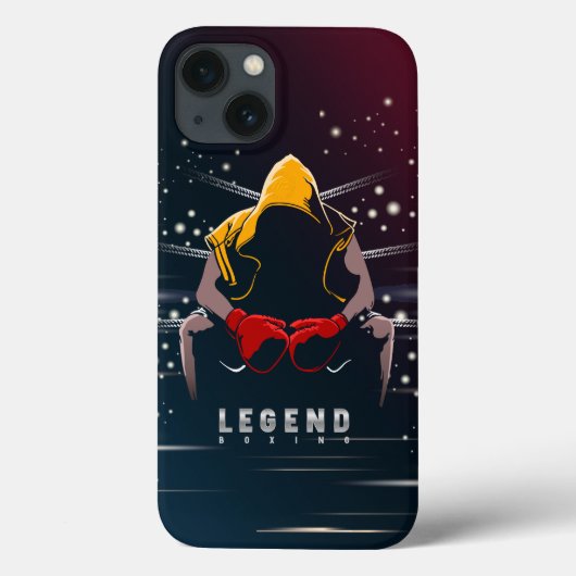 ボクシングの伝説 |  Case-Mate iPhoneケース (裏面)