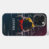 ボクシングの伝説 |  iPhoneケース (裏面横)