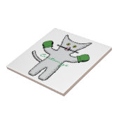 ボクシングの子猫とミッテンスThunder_Cove タイル (側面)