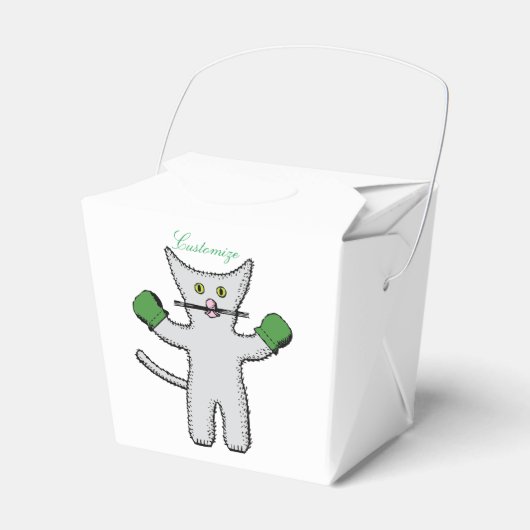 ボクシングの子猫とミッテンスThunder_Cove フェイバーボックス (正面サイド)