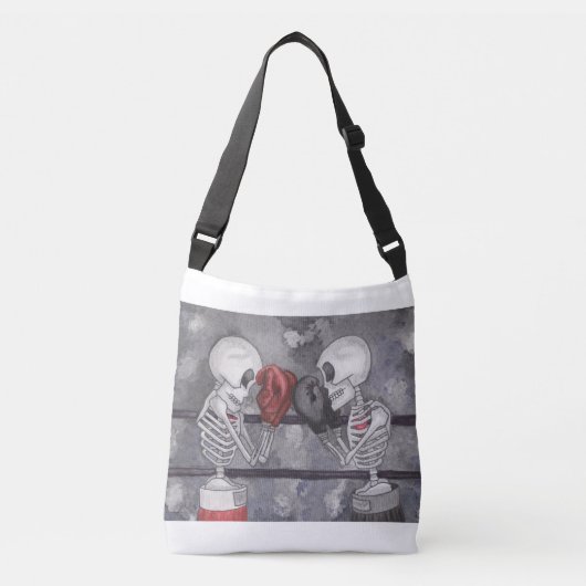 ボクシングの骨組はバッグを交差させます クロスボディバッグ (正面)