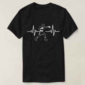 ボクシングの鼓動、戦士の精神 Tシャツ