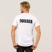 ボクシングアップデート「DOSSER」 Tシャツインスパイア- by Fury トライブレンドＴシャツ (裏面全面)