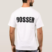 ボクシングアップデート「DOSSER」 Tシャツインスパイア- by Fury Tシャツ (裏面)