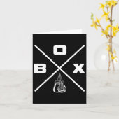 ボクシングアパレル – ボクサーボクシング カード (黄色い花)