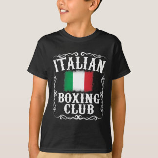 ボクシングイタリアンクラブTシャツヴィンテージボクサーイタリアFl Tシャツ