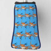 ボクシングカンガルーゴルフパターカバー ゴルフヘッドカバー (回転90)